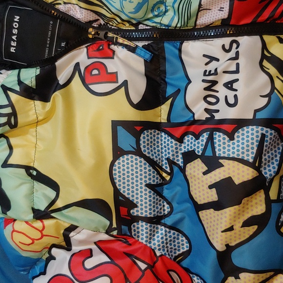 Reason Berlin Comic Puffer Jacket - Picture 6 of 11